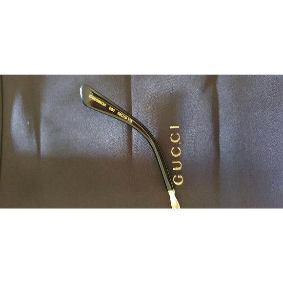 GUCCI Demo Round Ladies Eyeglasses GG0596OA 003 58 - Picture 12 of 12